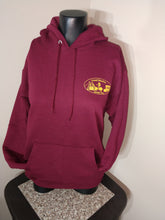 Load image into Gallery viewer, GMHC Maroon/Gold Hoodie
